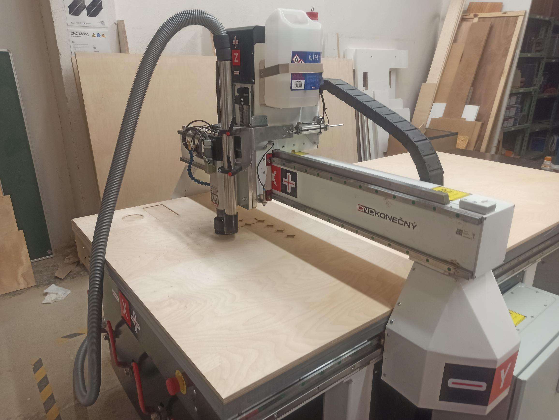 CNC router view 2