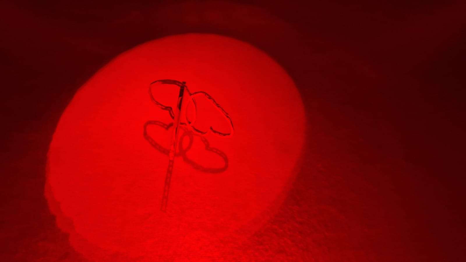Heart Sculpture Angle 7